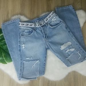 Lf Distressed Jeans Size 24